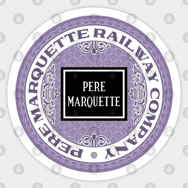 Pere Marquette Railway Sticker by Railroad 18XX Designs